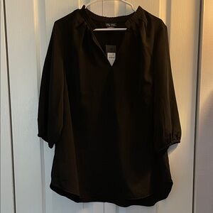City Chic Black Blouse